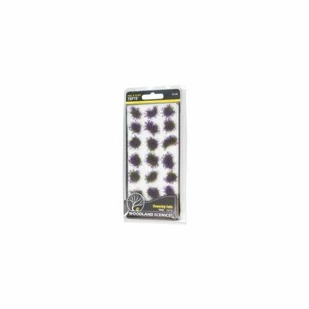 THINKANDPLAY Violet Flowering Peel Tuft TH1662664